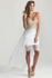 Picture of White Beaded Clifton Strapless Dress
