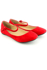 Picture of Bright Red Stylish Flats  